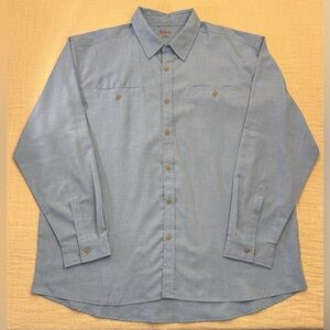 EUC! Rail Riders Quick Dry Button Front Shirt, sz 2X